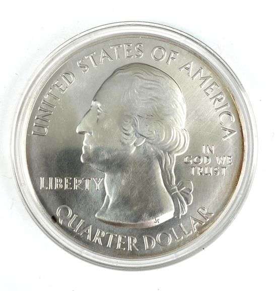 2013 America the Beautiful Mount Rushmore 5 oz .999 Fine Silver Round