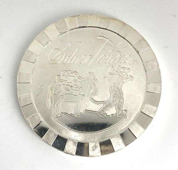 SilverTowne Poker Chip 5 oz .999 Fine Silver Round