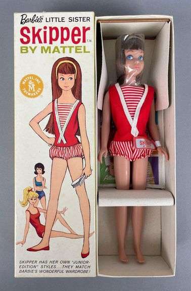 1963 Mattel Brunette Skipper Fashion Doll