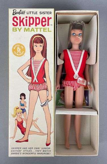 1963 Mattel Brunette Skipper Fashion Doll