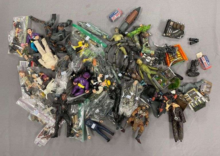 Group of Assorted Action Figures and Accessories - Matthew Bullock ...