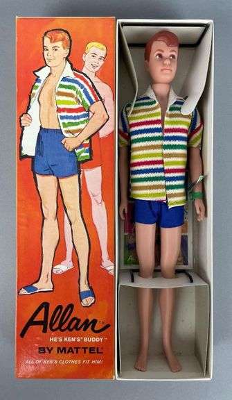 1963 Mattel Allan Fashion Doll