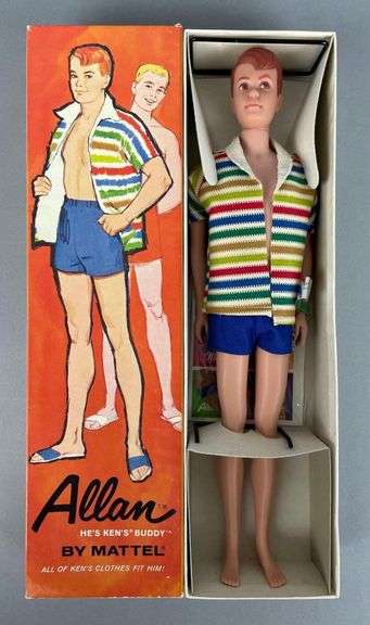1963 Mattel Allan Fashion Doll