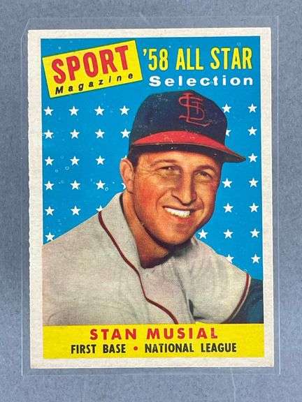 1958 Topps All-Star Stan Musial #476