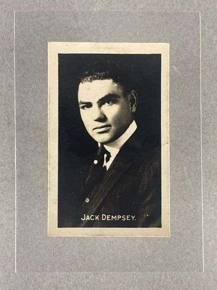Rare 1922 Sporting Champions Jack Dempsey #9 Rookie
