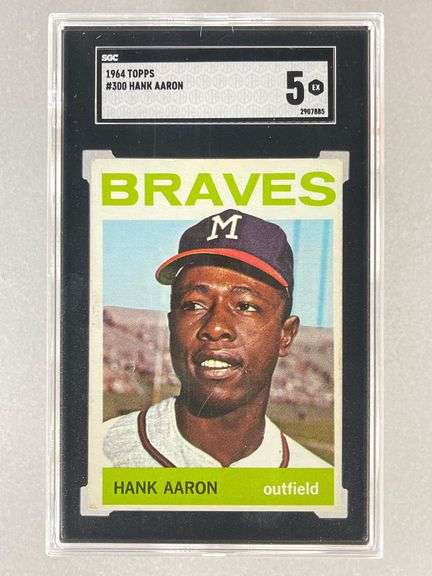 1964 Topps Hank Aaron #300 SGC 5