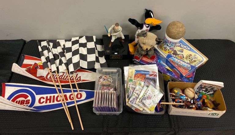 Group of Assorted Toys and Sport Items - Matthew Bullock Auctioneers