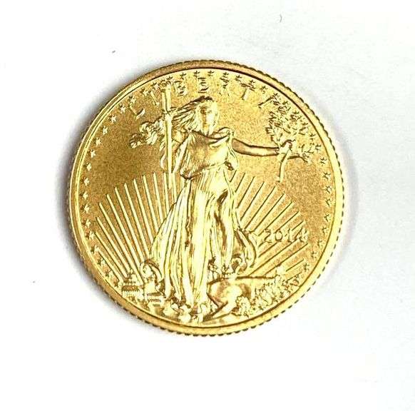 2014 US Mint $5 1/10th oz American Gold Eagle