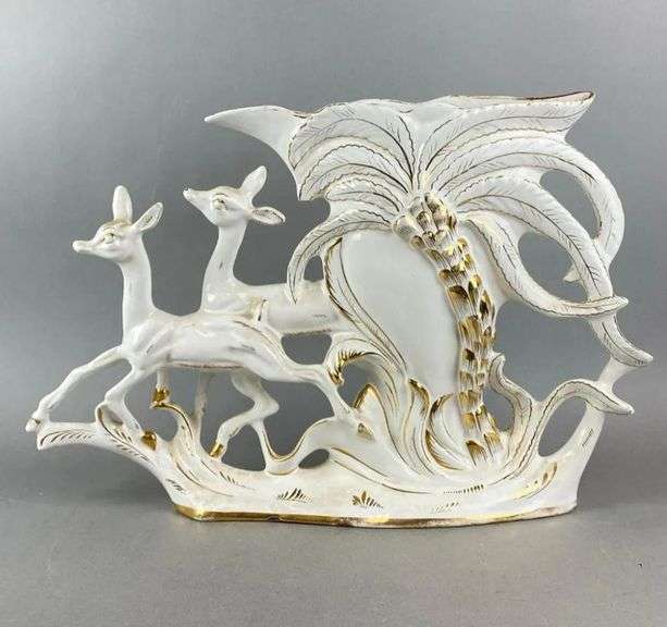 Vintage Sicas Sesto Fior' Porcelain Vase