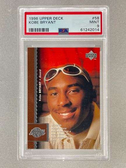 1996 Upper Deck Kobe Bryant #58 PSA 9
