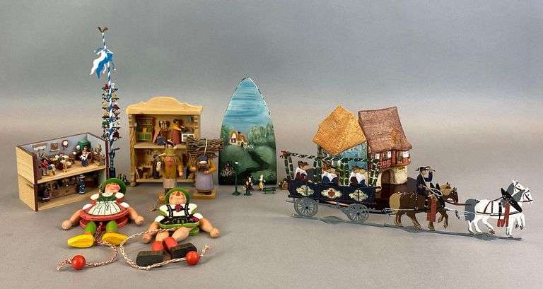 Group of Assorted German Figurines - Matthew Bullock Auctioneers