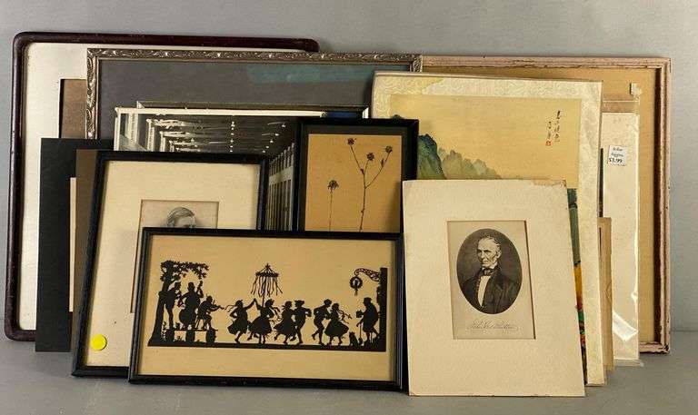 Group of Assorted Photographs and Artwork - Matthew Bullock Auctioneers