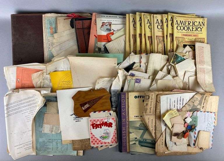 Large Group of Ephemera - Matthew Bullock Auctioneers