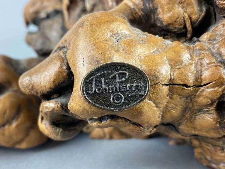 John Rey Orca John Perry Orca Killer Whale Sculpture - Matthew Bullock Auctioneers
