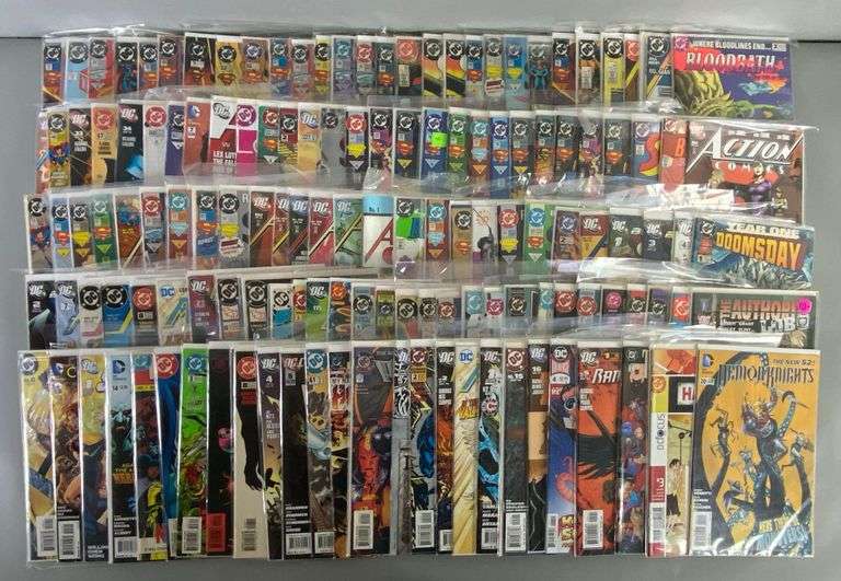 Group of 100+ DC Comic Books - Matthew Bullock Auctioneers