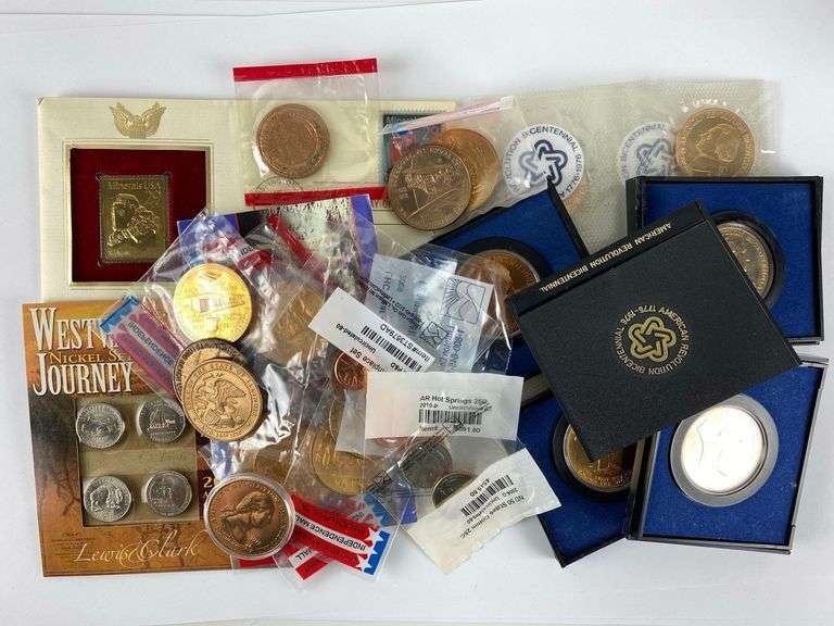 Group of US Commemorative Items and More - Matthew Bullock Auctioneers