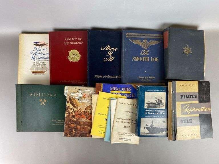 Large Group of Military Books and Handbooks - Matthew Bullock Auctioneers
