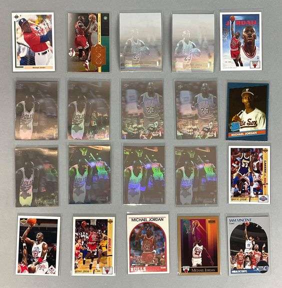 20 - Michael Jordan Cards with Inserts - Matthew Bullock Auctioneers