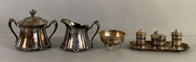 Group of Silver Plate Tableware - Matthew Bullock Auctioneers
