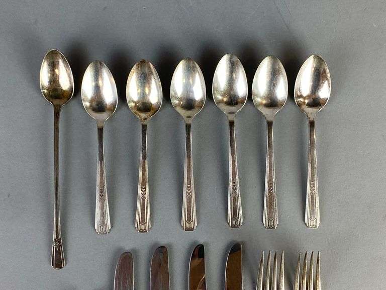 Group of Tudor Plate Flatware - Matthew Bullock Auctioneers