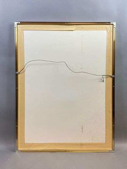 Dang Lebadang La Petite Cabane De Pecheur Textured Lithograph