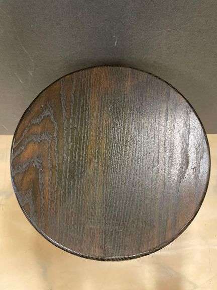 Arts and Crafts Oak Round Side Table