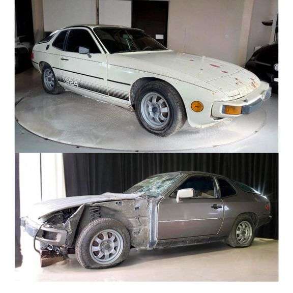 1977 and 1982 Porsche 924 Sport Cars