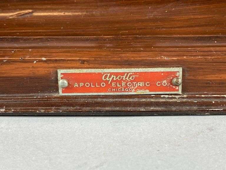 Art Deco Apollo Electric Co. Jewelers Lamp