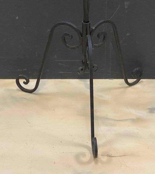 Antique Wrought Iron Clothing Rack