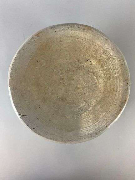 German Stoneware 5 Liter Crock With Cobalt Design