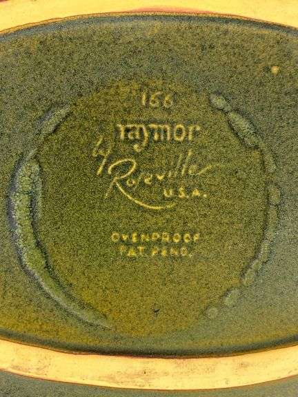 Raymor Roseville No. 166 Ovenproof Pottery Basket