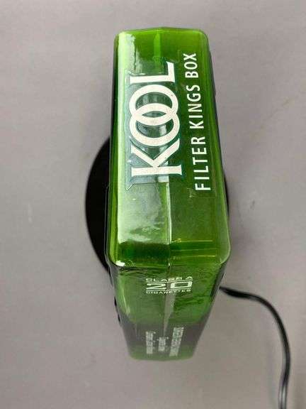 Kool Cigarettes Light Up Advertising Sign