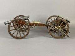 Scale Model Civil War Dahlgren 1861 Cannon and Limber