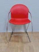 1990s Steelcase Tom Grasman Sleigh Guest Chair