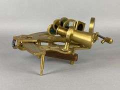 Thos J. Evans Sextant with Brass Fittings