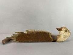 Folk Art Hand Carved Bird