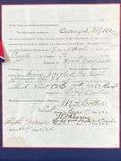 1912 Confederate Soldier Southern Cross of Honor Eligibility Application