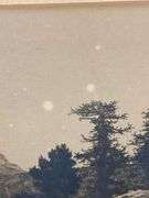 Ernest Rost On the Alps Lithograph Print of Etching