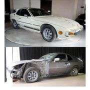 1977 and 1982 Porsche 924 Sport Cars