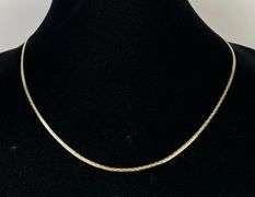14K Gold Italian Chain Necklace