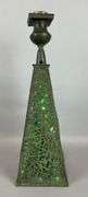 Apollo Studios Brass and Slag Glass Grapevine Table Lamp Base
