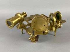 Thos J. Evans Sextant with Brass Fittings
