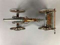 Scale Model Civil War Dahlgren 1861 Cannon and Limber