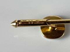 Group of 3 14K Gold Onyx Cufflinks