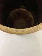 Antique Western Stoneware 2 Gallon Crock with Lid