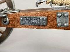 Scale Model Civil War Dahlgren 1861 Cannon and Limber