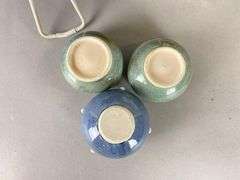Group of 5 Signed Art Pottery Items - Matthew Bullock Auctioneers