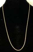 14k Gold Twisted Braid Chain Necklace