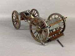 Scale Model Civil War Dahlgren 1861 Cannon and Limber