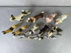 Group of Porcelain Dog Figurines and More - Matthew Bullock Auctioneers